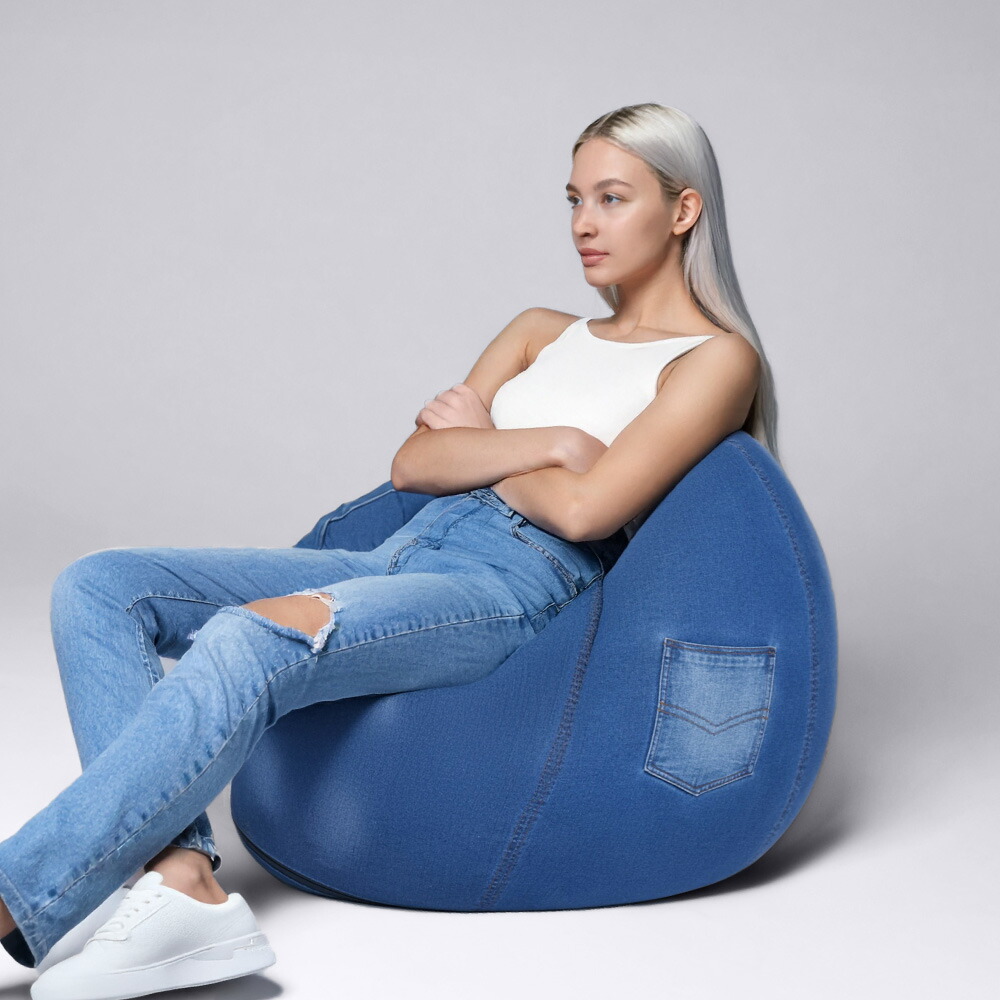 楽天市場】【10%OFFクーポン＆最大P10倍】 Yogibo Drop Denim