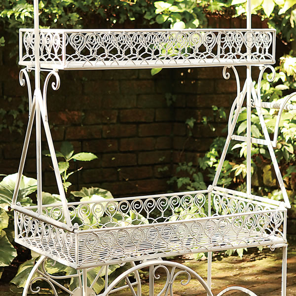 楽天市場】鉄製 フラワーカート KFK01-01【送料無料】 : よろずや倉庫