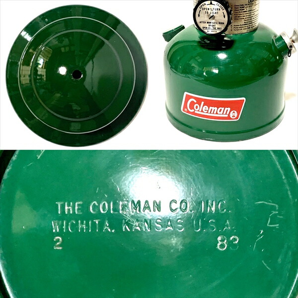 楽天市場】1983年2月 希少なグリーン 200A コールマン Coleman