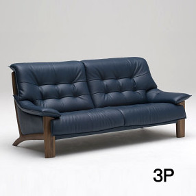 楽天市場】【割引クーポンあり】 カリモク 3Pソファー 本革 ZU4953 布