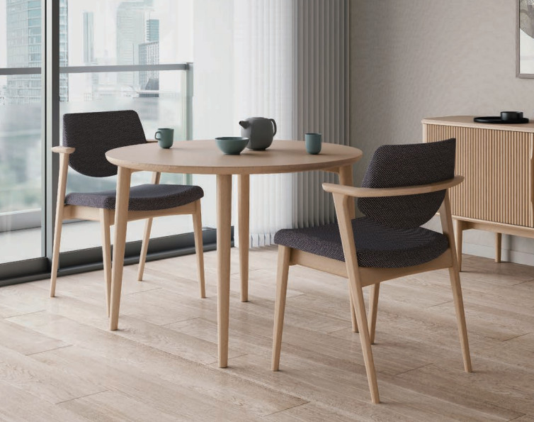 楽天市場】【割引クーポンあり】 カリモク 肘付きダイニングチェア