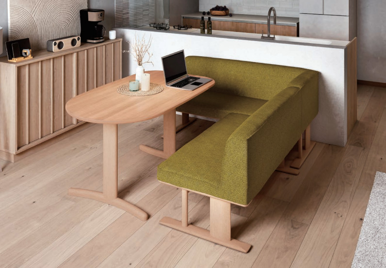 楽天市場】【割引クーポンあり】 カリモク 2Pベンチ CW2502 オーク材