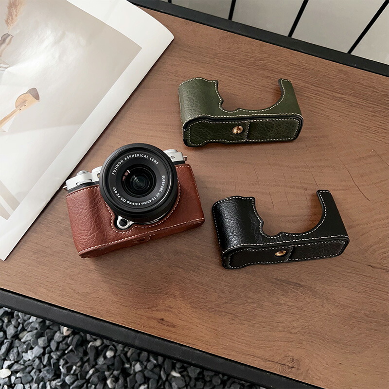 楽天市場】FUJIFILM カメラケース フジ 富士 XM5 X-M5 専用 PUレザー