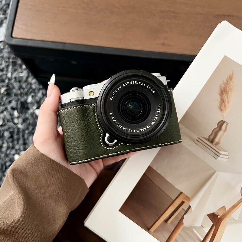 楽天市場】FUJIFILM カメラケース フジ 富士 XM5 X-M5 専用 PUレザー