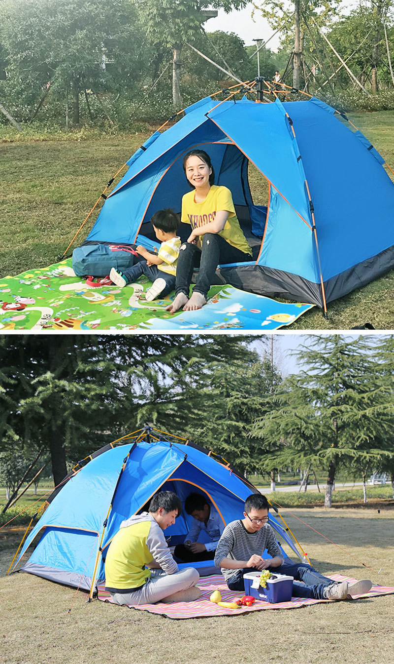 楽天市場】ワンタッチテント テント 3-4人用 アウトドア 屋外 UVカット