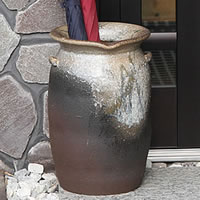 楽天市場】【38時間限定20%OFFクーポン配布中】信楽焼 傘立て 玄関に