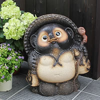 楽天市場】【38時間限定20%OFFクーポン配布中】信楽焼 13号古信楽風狸