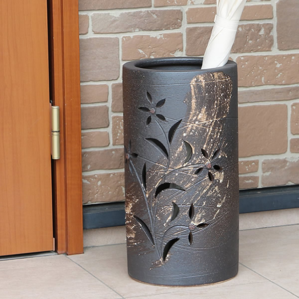 楽天市場】【今だけ限定15%OFFクーポン配布中】傘立て 陶器傘立て