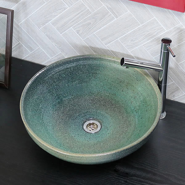 楽天市場】【38時間限定20%OFFクーポン配布中】手洗い鉢 陶器洗面