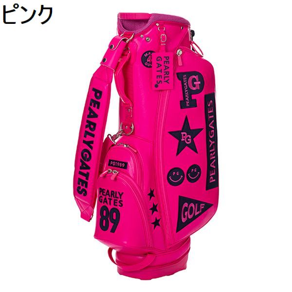 楽天市場】パーリーゲイツ ゴルフ 合皮スタンドキャディバッグ