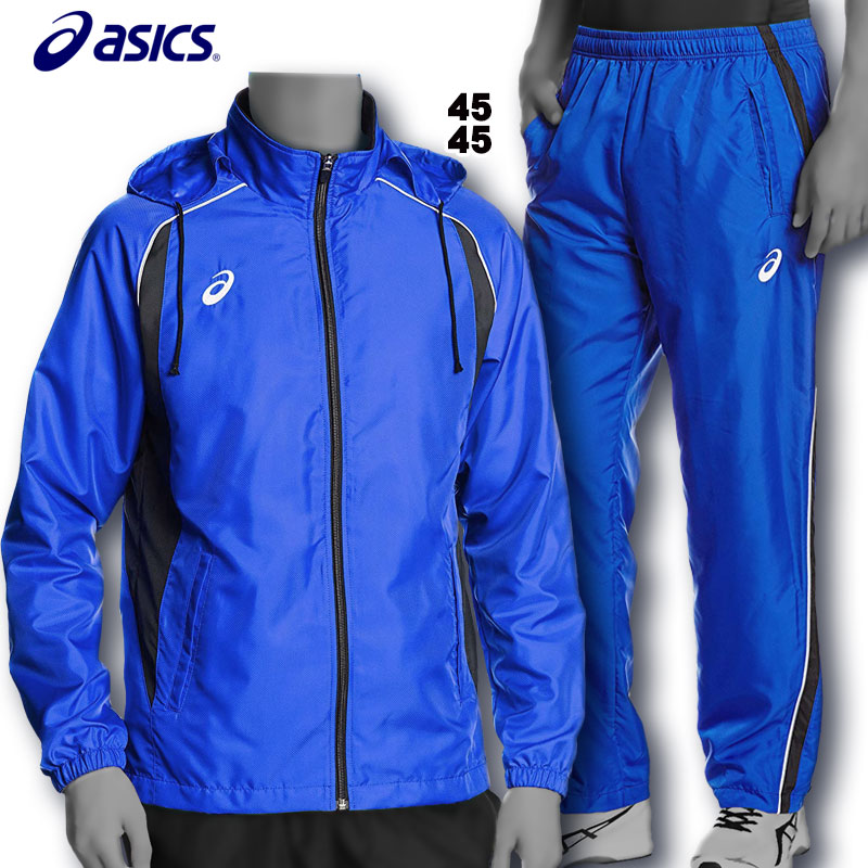 楽天市場】アシックス asics ウィンドブレーカー上下セット XAW534