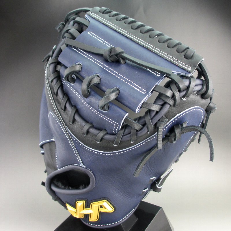 楽天市場】ハタケヤマ 軟式ミット 捕手用 右投げ TH-DB29NB ネイビー