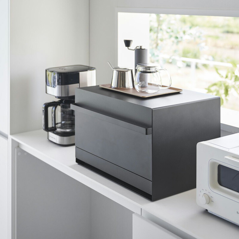 楽天市場】楽天SS開催中 【 山崎実業 ブレッドケース タワー 引き出し