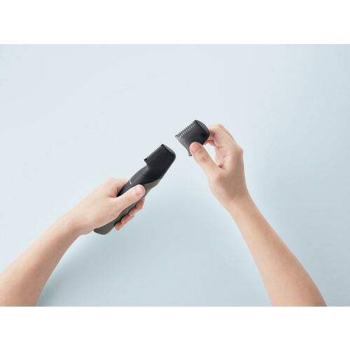 楽天市場】パナソニック ER-GK83-S ボディトリマー 1枚刃 AC100V-240V