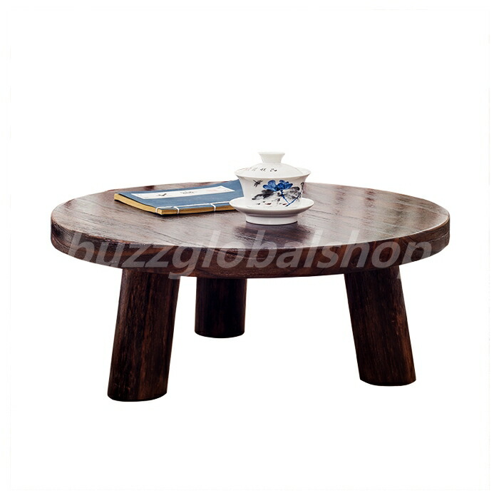 楽天市場】【送料無料】本格ちゃぶ台3本脚テーブル 天然木製無垢材