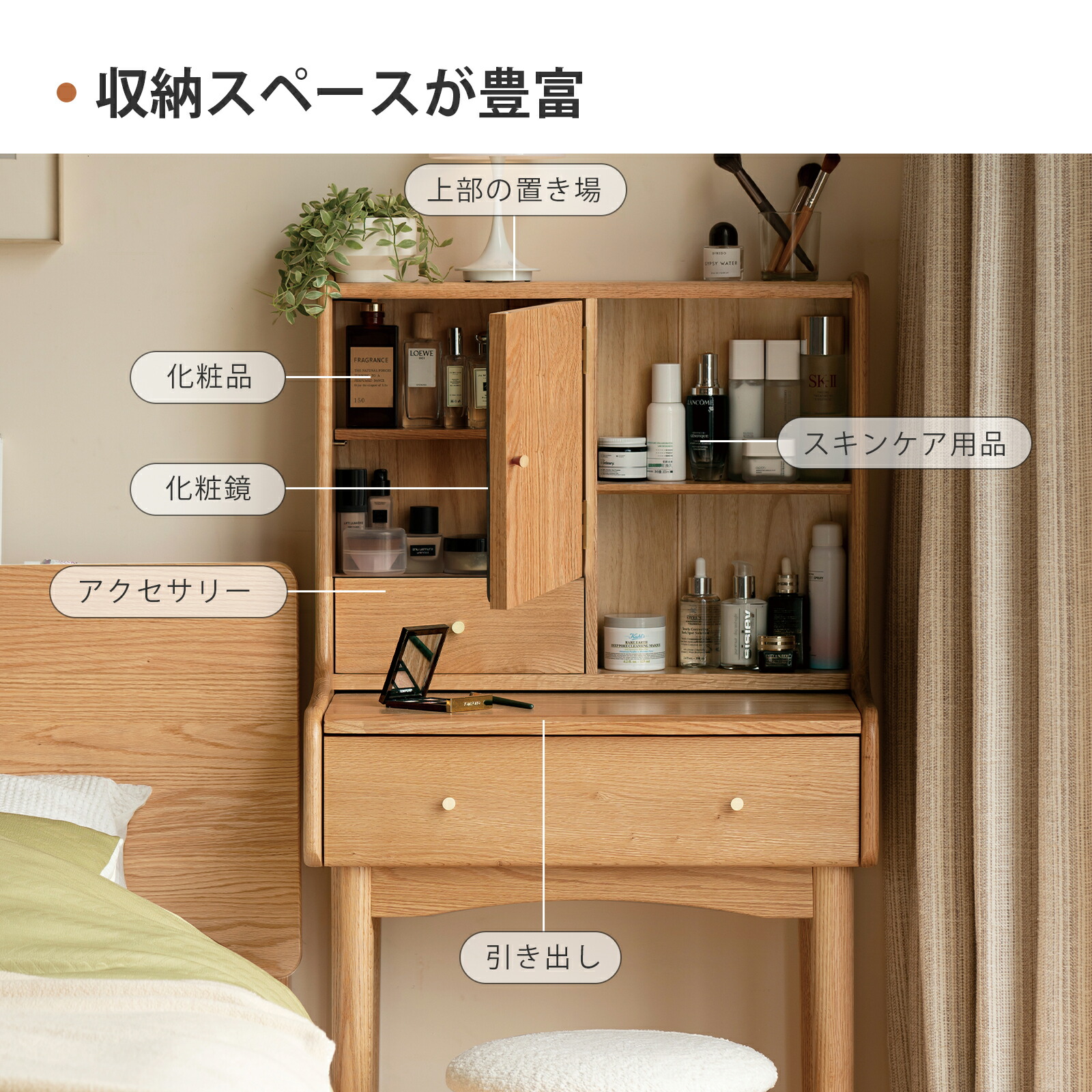 楽天市場】＼先着20%クーポン3/4 20時／【YESWOOD公式】ドレッサー 幅