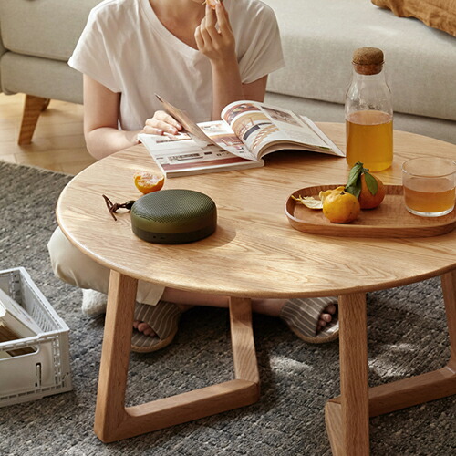 楽天市場】【YESWOOD公式】センターテーブル 丸型 直径75cm 高さ30cm