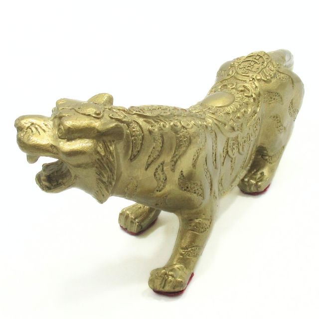 楽天市場】虎 置物 風水 虎の置物 大サイズ最大長さ約23cm 真鍮