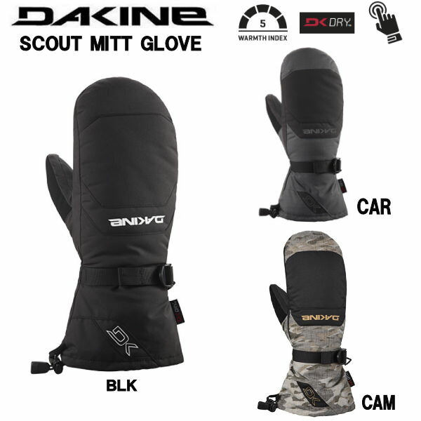 楽天市場】【DAKINE】ダカイン 2023/2024 SCOUT MITT GLOVE メンズ