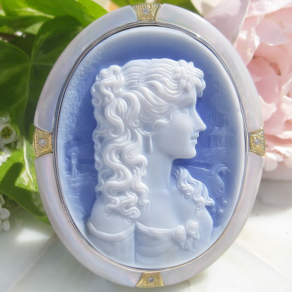 楽天市場】Gerhard Schmidt(ゲルハルド・シュミット)作 ストーンカメオ