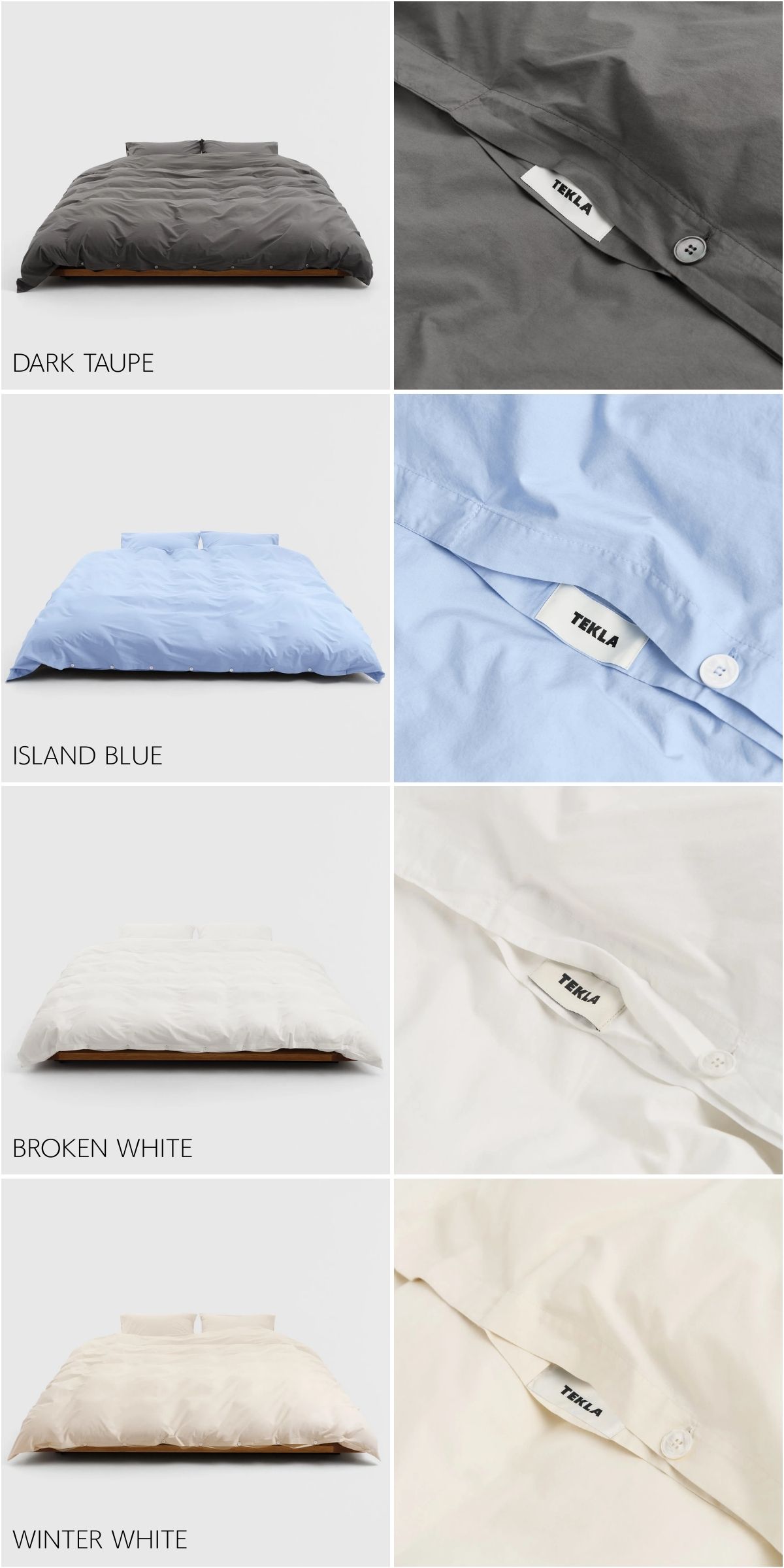 楽天市場】【正規販売店】テクラ TEKLA 掛け布団カバー シングル 150