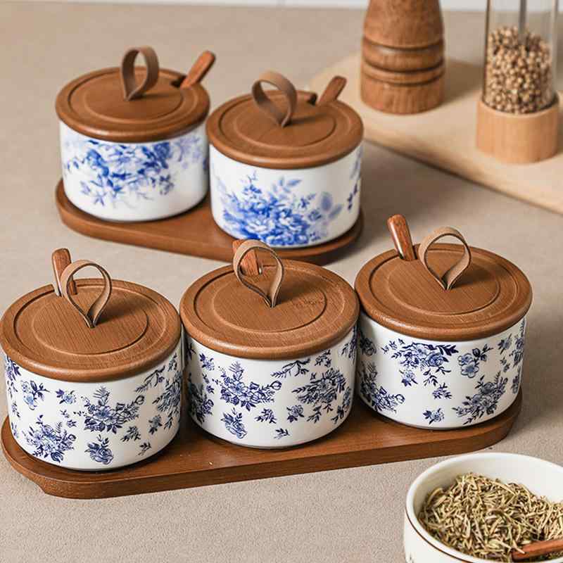 楽天市場】レトロ（調味料入れセット｜保存容器・調味料入れ