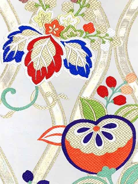 楽天市場】西陣織 袋帯 正絹 こども・ジュニア用 日本製 全通の女の子