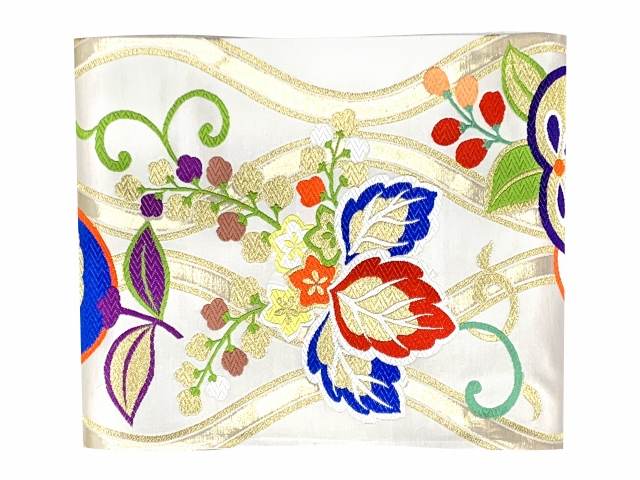 楽天市場】西陣織 袋帯 正絹 こども・ジュニア用 日本製 全通の女の子