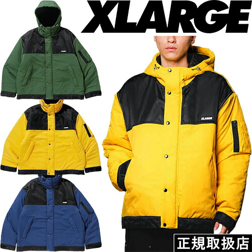 楽天市場】XLARGE エクストララージ NYLON HOODED JACKET 101224021003