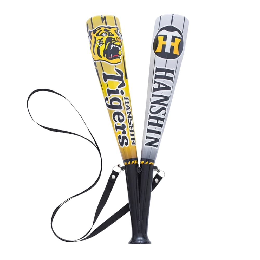 楽天市場】阪神タイガースグッズ Vメガバット (黄×白) 2025 応援バット