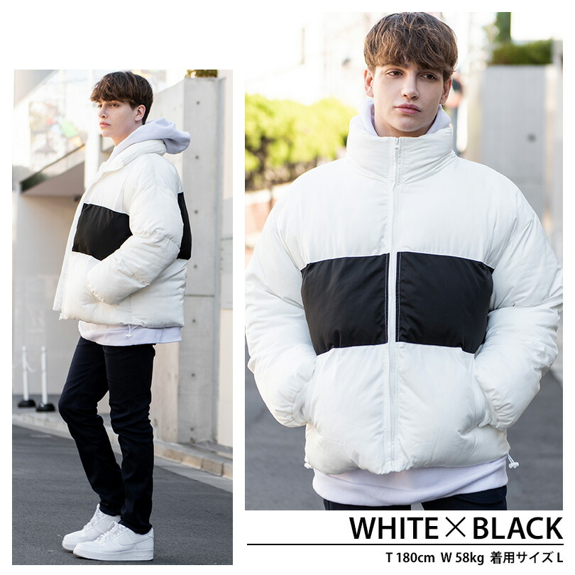 楽天市場】中綿ボリュームジャケット メンズ ダウンジャケット 【送料