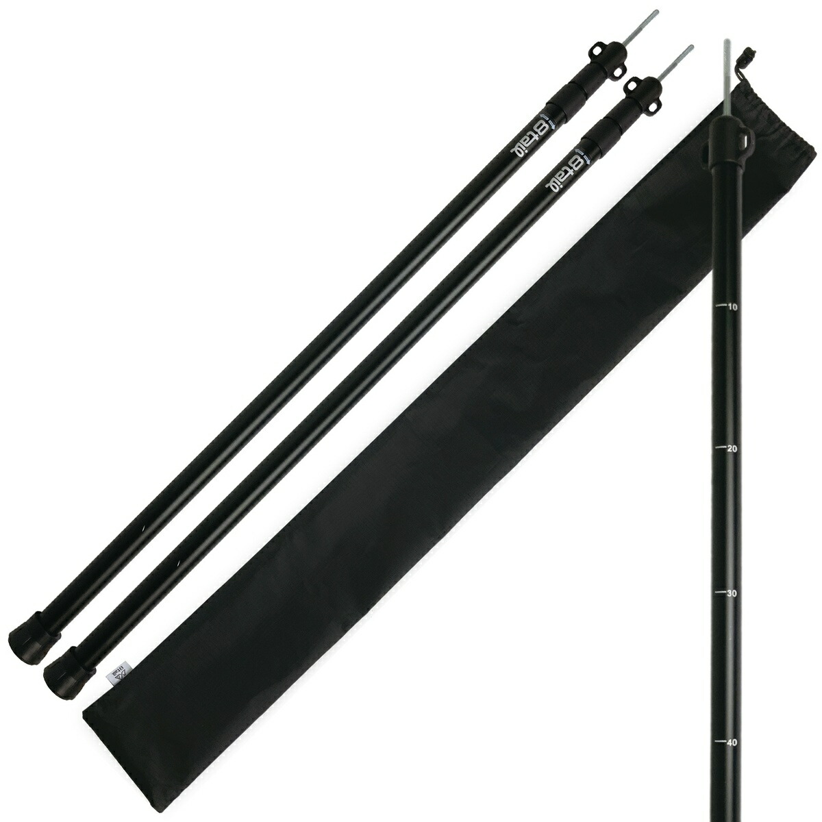 楽天市場】8tail 伸縮 アルミ ポール 【メモリーポール】28mm 89