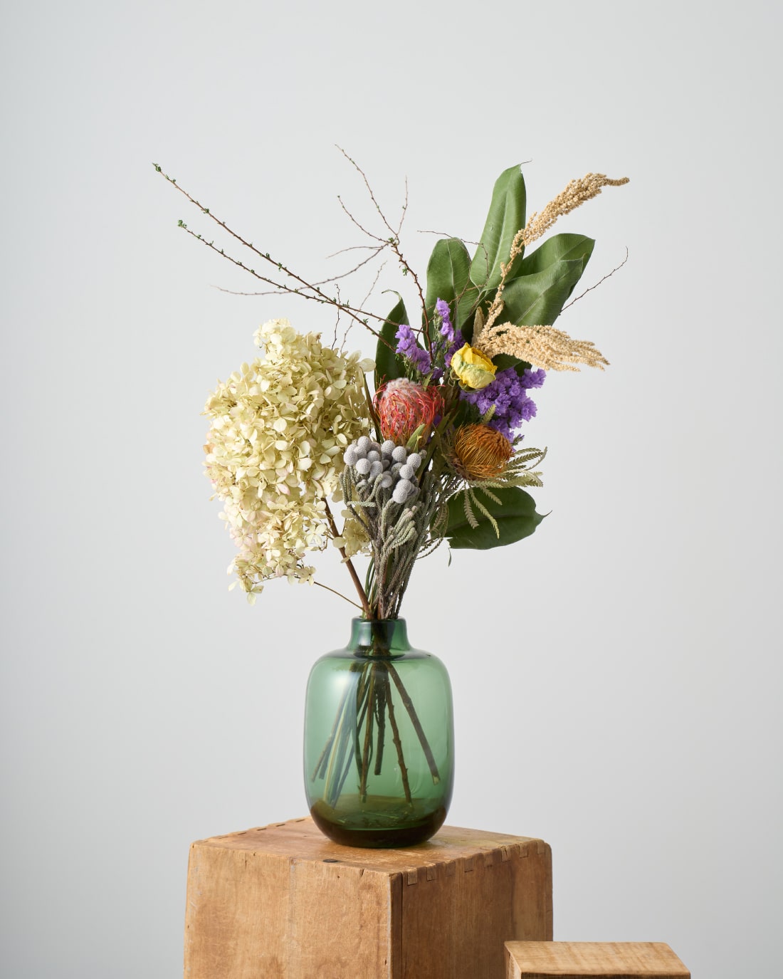 フラワーベース］カラーガラスベース プランプ 商品ページ - 土と風の