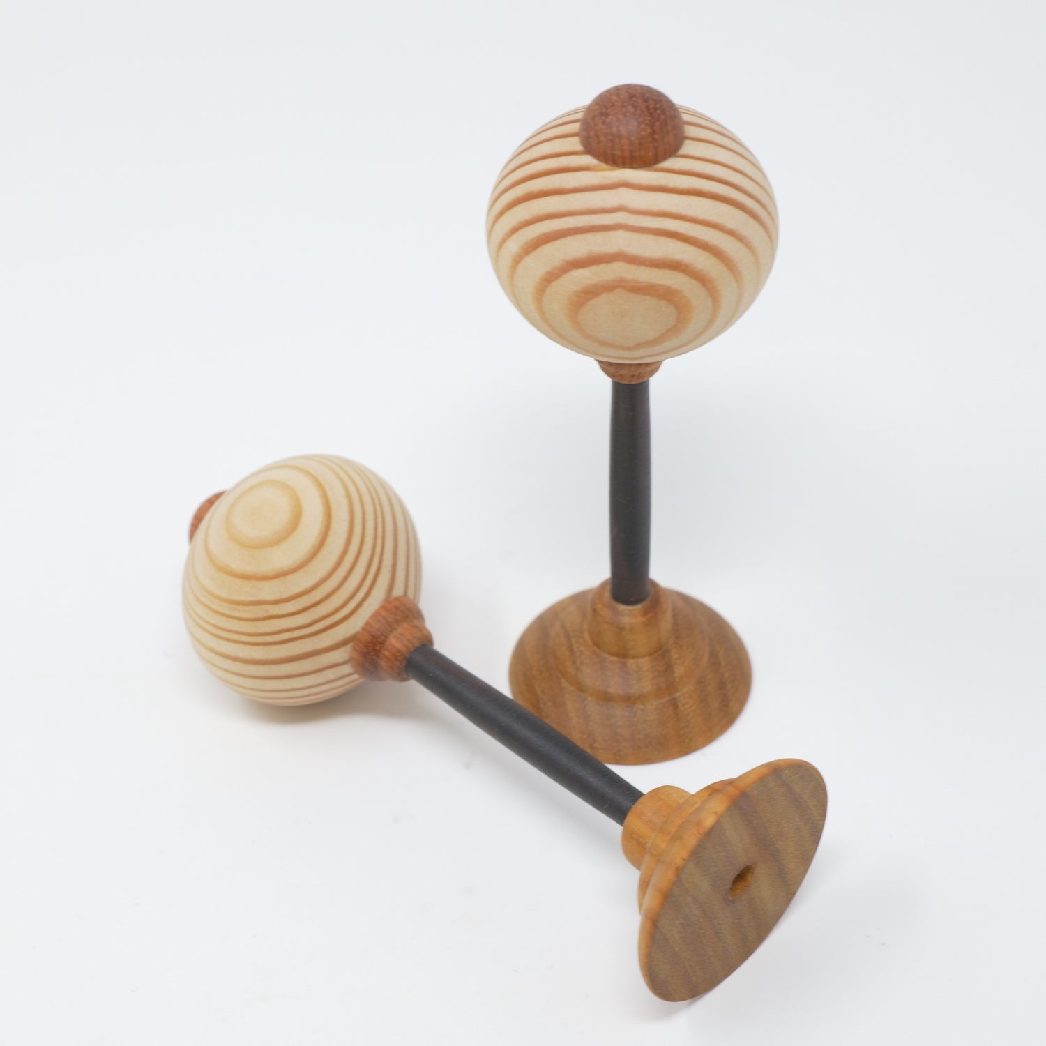 ろくろ細工の三浦木地 ：雛人形】ひな二段セット カリン（限定品