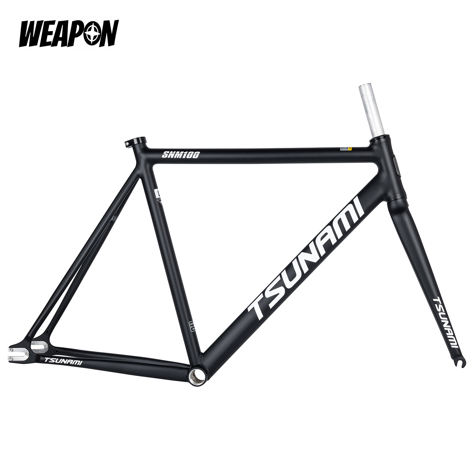 Track Frameset - TSUNAMI SNM100 - Decent Alloy Fixed Gear Frameset