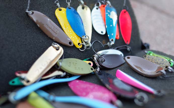 エリアトラウトの【おすすめスプーン9選】ウェイトとカラーの揃え方も