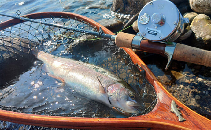 本流トラウトの聖地」犀川でのルアー釣行で65cmブラウントラウトに35cm
