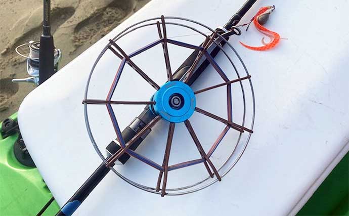 不便を楽しむリール『リスぐるま』でマダイをキャッチ！カヤック