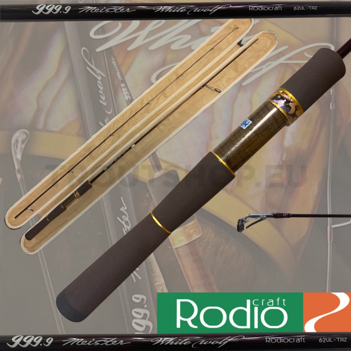 Rodio Craft 999.9 Meister White Wolf 62UL-TRZ - TroutShop
