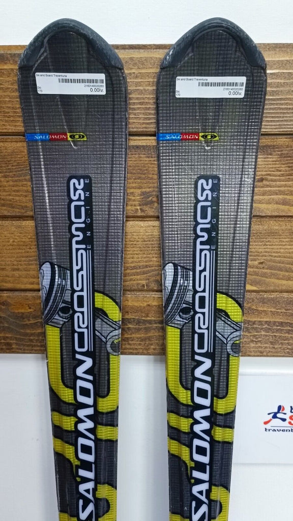 Salomon Cross V10 170cm Ski + Salomon 12 Bindings Winter Sport