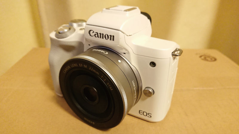 EOS Kiss M「単焦点レンズEF-M22mm F2 STM」画像は？