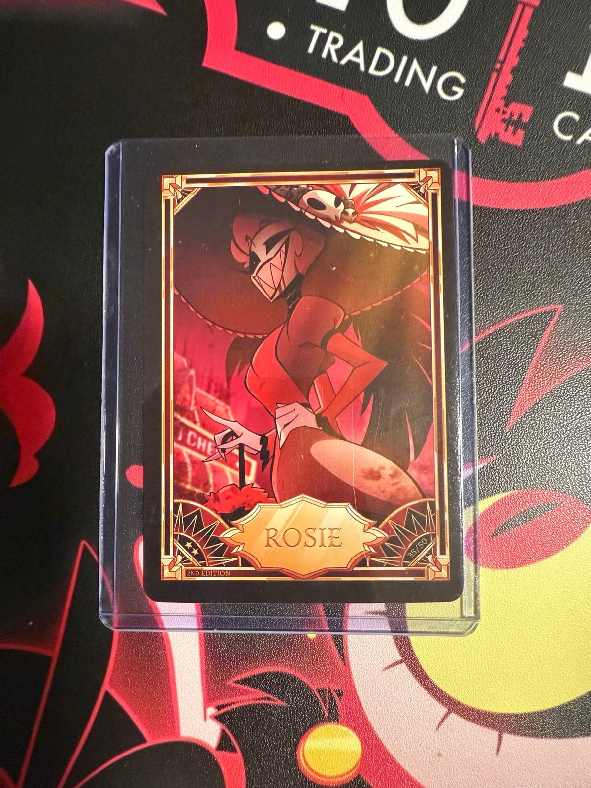 Hazbin Hotel Trading Card Rosie Like new | Mercari