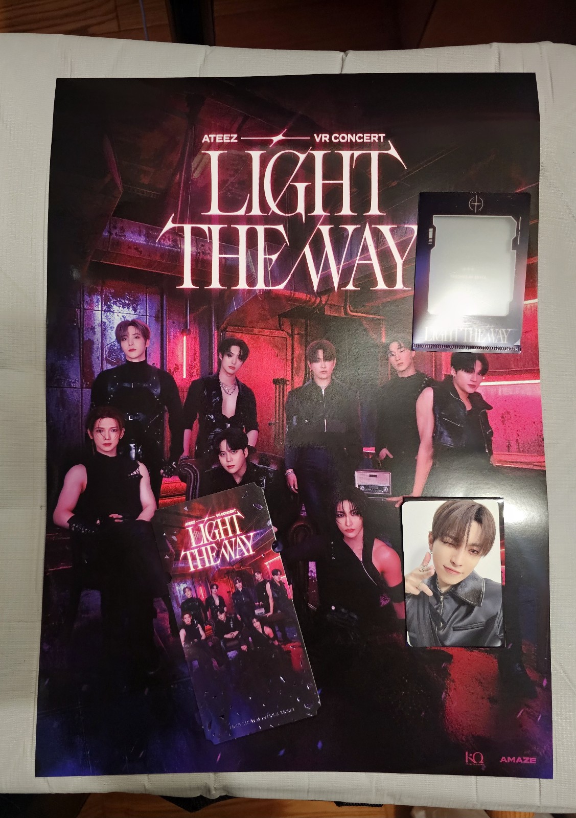 Ateez VR Concert Light the Way Movie benefits | Mercari