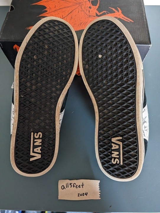 Size 8.5 VANS Av Era NECKFACE Black White | Mercari