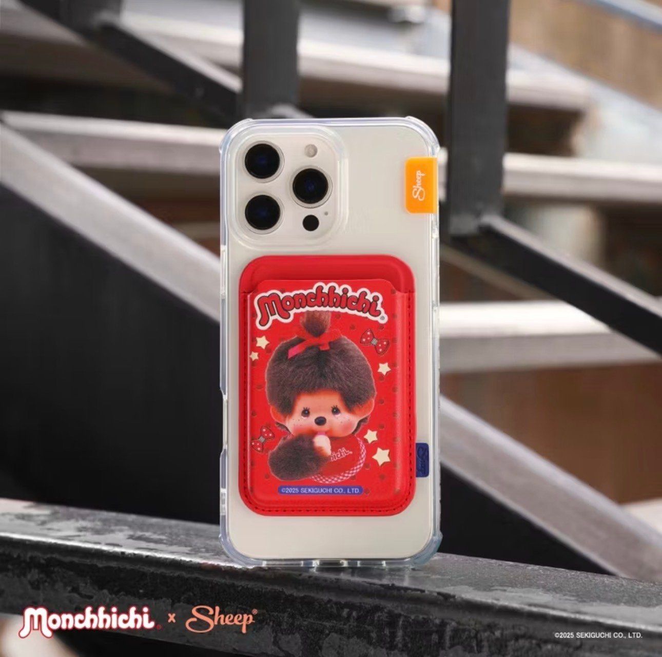 Monchhichi x sheep MagSafe wallet New | Mercari