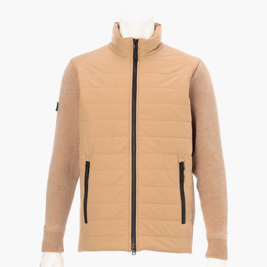 MEN'S WINDBLOCK MOLE YARN KNIT BLOUSON（メンズ ウィンドブロック