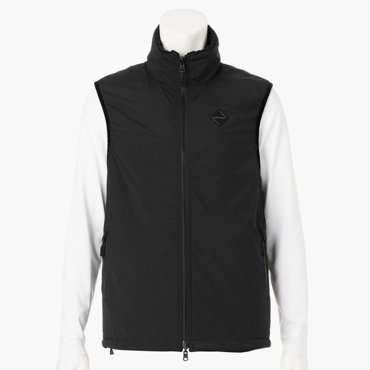 HOL MEN'S BOA QUILTED REVERSIBLE VEST（ホリデー メンズ ボア