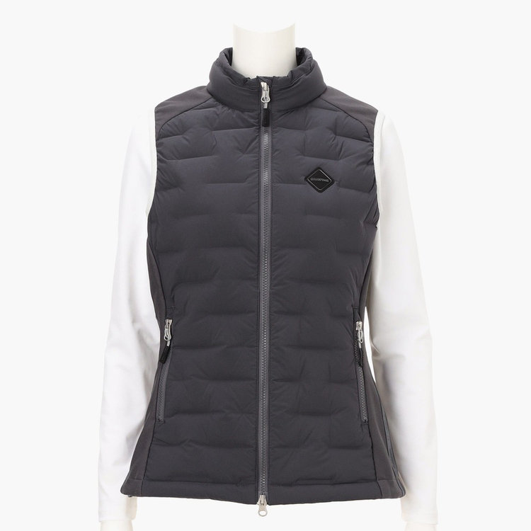 WOMEN'S HYBRID DOWN VEST（ウィメンズ ハイブリッド ダウンベスト