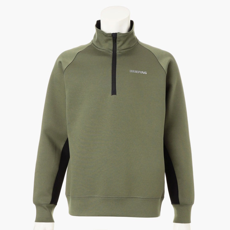 MEN'S WARM 3D LOGO HALFZIP TOP（メンズ ウォーム 3Dロゴ ハーフ