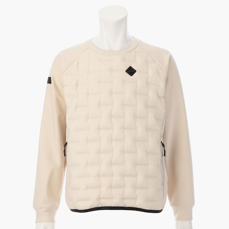 MEN'S HYBRID DOWN CREWNECK（メンズ ハイブリッド ダウンクルーネック